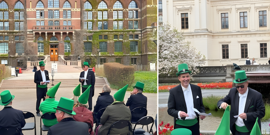 Roliga hattar på klappstolsvandring